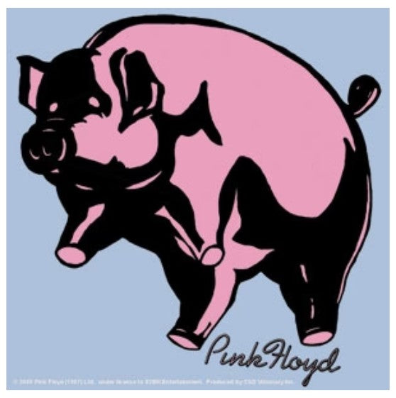 Pink Floyd Pig Sticker