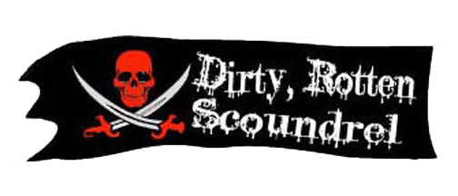 I be a pirates wench - 3" x 10" -  Decal Bumper Sticker-pirate Bumper Sticker Car Magnet I be a pirates wench-  Decal for cars funny, Pirate