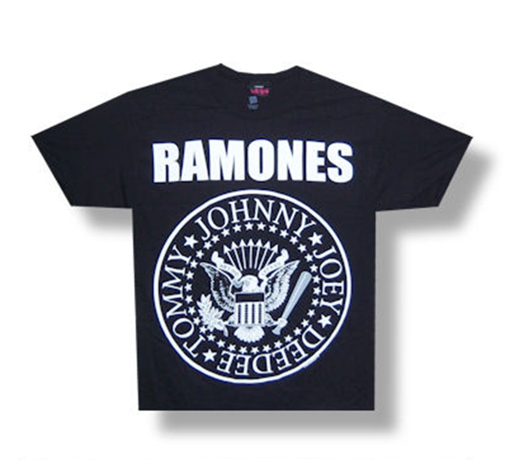 THE RAMONES Seal Jumbo Print Tee - Humper Bumper T-Shirt XL