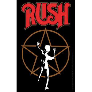 RUSH Star Man Sticker - Humper Bumper Sticker 