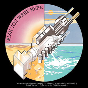 Pink Floyd Wish You Were Here Sticker - Humper Bumper Sticker 