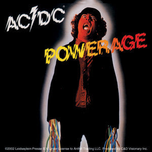 AC/DC Powerage Sticker - Humper Bumper Sticker 