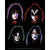 KISS Square Faces Sticker - Humper Bumper Sticker 