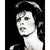 David Bowie Black and White Sticker - Humper Bumper Sticker 