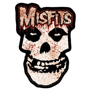 MISFITS Bloody Skull Sticker - Humper Bumper Sticker 