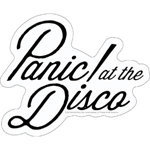 Panic! At The Disco Logo Die-Cut Sticker - Humper Bumper Sticker 