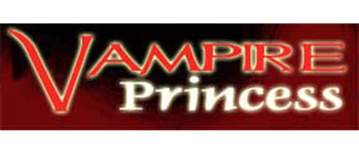 Vampire Princess - 3" x 10" Bumper Sticker--Car Magnet- -  Decal Bumper Sticker-Vampire Princess - 3" x 10" Bumper Sticker/Magnet - goth, vampires