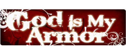God is my armor - 2 PACK mini Sticker-s.  -  Mini Sticker-s MiniSticker-shelmet-mini stickers God is my armor-2 PACK mini- sticker set for helmetshelmet, small